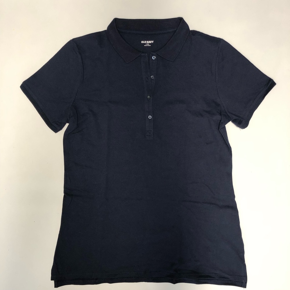 Old navy Polo shirt uniform blouse size L-Tall